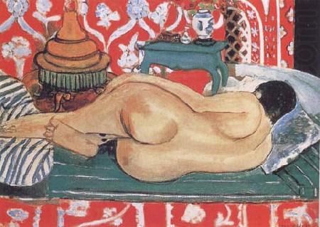 Reclining Nude Backview (mk35), Henri Matisse